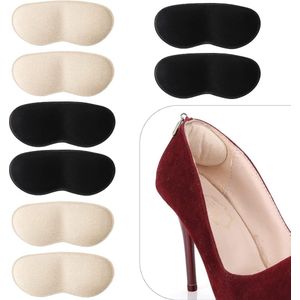 Clord - Schoeiselaccessoires - 4 Paar Hielgrips - Bescherming tegen Blaren - Zachte Kussen Pads