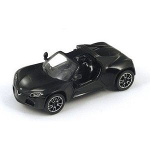 De 1:43 Diecast Modelcar van de Venturi America Spider van 2013 in Black.De fabrikant van het schaalmodel is Spark.Dit model is alleen online beschikbaar.