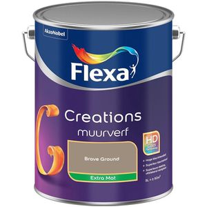 Flexa - Creations Muurverf Extra Mat - Brave Ground - Mengverf - 5 Liter