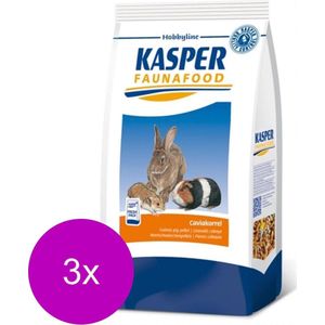 Kasper Faunafood Caviakorrel - Caviavoer - 3 x 4 kg