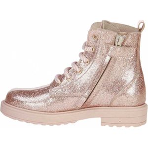 Beberlis Roze Veterboot Glitter