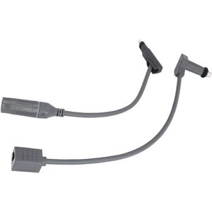 1 RJ45 2 Internet Kit Satellietvervangingskabel voor Rechthoekige Satelliet Kabelverlenging met Eindkappen Accessoire