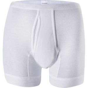 SCHIESSER Original Feinripp short (1-pack) - met gulp en lange pijpen - wit - Maat: 6XL