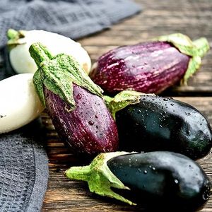 Aubergine zaden - Aubergine gemengde soorten