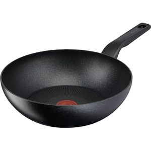 Tefal Titanium Force Wokpan - Ø28cm - Inductie - Anti-aanbaklaag - Zwart