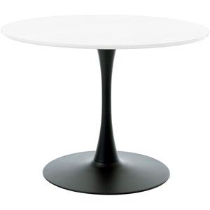 Giga Living Eettafel Cesura - Wit Melamine - Ø110x73,5cm