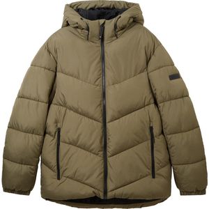 TOM TAILOR hooded puffer jacket Heren Jas - Maat L