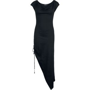 Jawbreaker - Off Shoulder Gothic Witch Lange jurk - L - Zwart