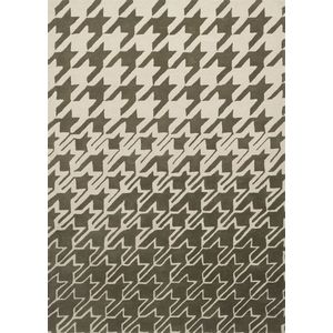 Vloerkleed Ted Baker Houndstooth Grey 162804 - maat 140 x 200 cm