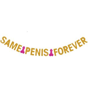 New Age Devi - Same Penis Forever Slinger - Vrijgezellenfeest vrouw - Bachelorette party - Feest versiering