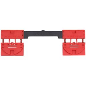 Wurth - Kentekenplaathouderclip voor snelle bevestiging - Kentekenplaathouderclip voor snelle bevestiging x 2 st