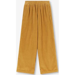 Sissy-Boy - Donkergele wide leg corduroy broek