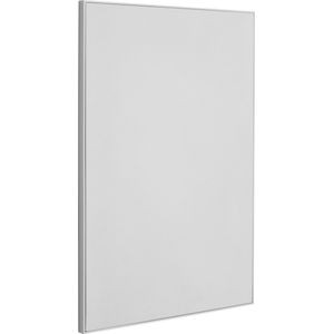 Hubsch magnetisch memobord Era 50x70cm metaal grijsbeige