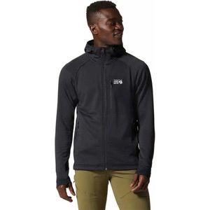 Mountain Hardwear Power Grid Sweatshirt Met Capuchon Zwart XL Man