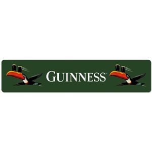 Guinness Lovely Day Tucan Magneet Groen 16 x 3,5 cm