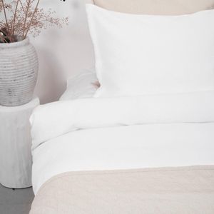 witte dekbedhoezen - Chester - 200x200/220