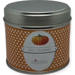 Geurkaars spicy pumpkin pie groot (200ml)