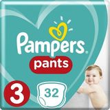 Pampers - Baby Dry Pants - Maat 3 - Mega Pack - 32 luierbroekjes