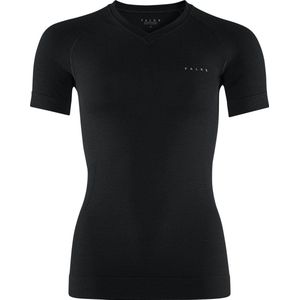 FALKE dames T-shirt Wool-Tech Light - thermoshirt - zwart (black) - Maat: XS