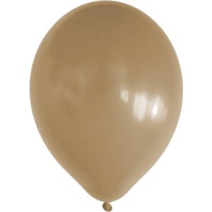 Bruine Ballonnen (10 stuks / 46 CM)