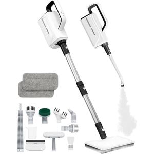 Novalance - SteamPro Stoomreiniger & Handstomer - Tapijtreiniger / Vlekkenreiniger - Stoomreinigers - Stoomapparaat - Vloer, Bank, Tapijt