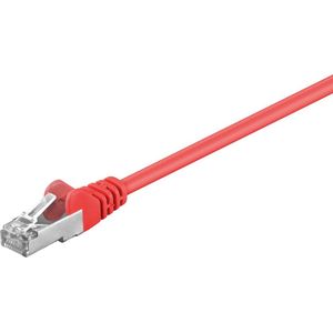 CAT5e FTP patchkabel / internetkabel 2 meter rood - netwerkkabel