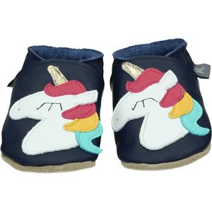 Starchild UNICORN NAY - MeisjesPantoffelsKinderpantoffels - Kleur: Blauw - Maat: 20.5