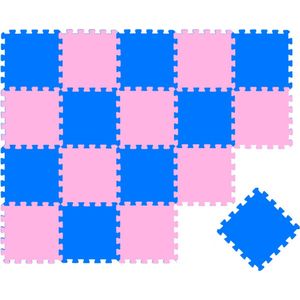 18 delige Puzzelmat voor Baby's en Kinderen 30x30 Puzzel Speelmat Kruipmat EVA Schuim Mat