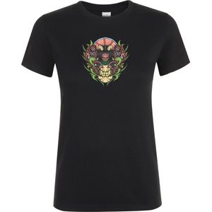 Klere-Zooi - Alien Devil - Dames T-Shirt - L