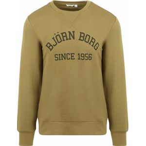 Bjorn Borg - Essential Sweater Groen - Heren - Maat L - Regular-fit