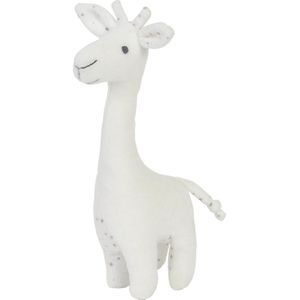 BamBam Giraffe Knuffel - Wit - Baby knuffel