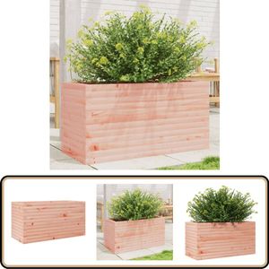 vidaXL Plantenbak - 90x40x45,5 cm - Massief Douglashout Plantenbak - Plantenbakken - Bloempot - Bloembak