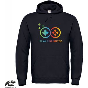 Klere-Zooi - Play Unlimited - Hoodie - 116 (5/6 jaar)