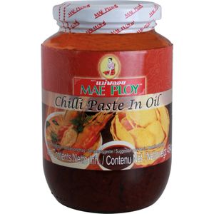 Mae Ploy Chilipasta In Soja-Olie 454 g