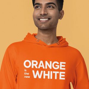 Oranje EK Hoodie Orange Is The New White MAAT XL