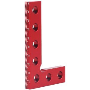 Vierkant 90 Graden Aluminium Legering Middenzoeker Gereedschap Haakse Liniaal Snel Metende Houtbewerkingsliniaal Voor Machinistische Timmerlieden