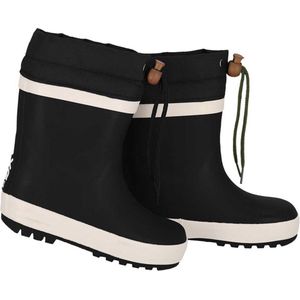 Zwarte kinder regenlaarzen met fleece voering van XQ Footwear 29/30