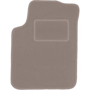 Beige bestuurdersmat voor: Citroen C3 I hatchback (2002-2009)