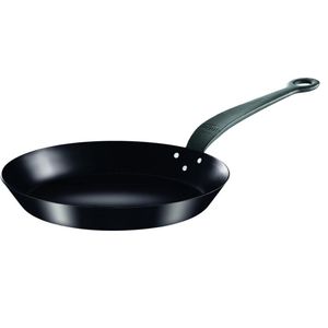 Rosle Grillpan - Emaille - 24 cm-zwart