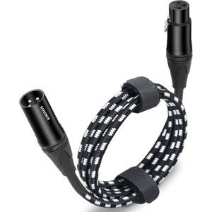 Sounix XLR Kabel - 5 meter Professionele XLR microfoonkabel - hoogwaardige audiokabel met goede afscherming