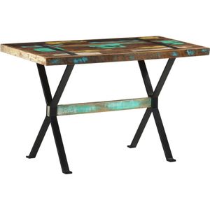 Medina Eettafel 120x60x76 cm massief gerecycled hout