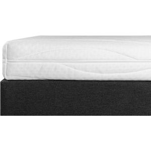 Boxspring Student Basic Zwart - 160x220 cm -  Comfort Foam Matras