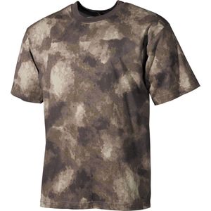 MFH US T-Shirt - korte mouw - HDT camouflage - 170 g/m² - MAAT XXXL