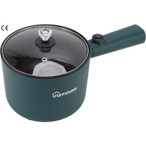 Multicooker - Steelpan - Incl Deksel - 1.8L - Multifunctioneel - Anti Plak - 2 Temperatuurstanden