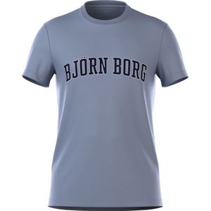 SINGLES DAY! Bjorn Borg - Essential T-Shirt Blauw - Heren - Maat M - Regular-fit