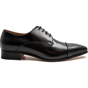 VanPalmen Nette schoenen - zwart - glad leer - topkwaliteit - maat 41,5