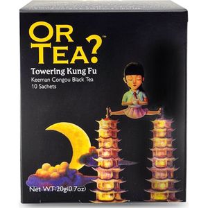 Or Tea? Towering Kung Fu zwarte thee - 10 builtjes