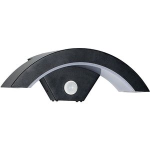 CRLYN® Buitenlamp met Bewegingssensor - Wandlamp Buiten - Tuinverlichting - Zwart