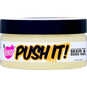 The Doux Bee Push It! Honey Braid & Edge Gel (8oz/237ml)