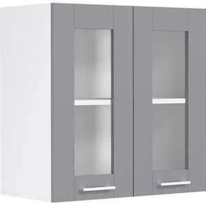 VCM VCM keukenkast breedte 80 cm glazen deur wandkast glazen keuken keuken meubels landhuis Colura VCM keukenkast breedte 80 cm glazen deur wandkast glazen keuken keuken meubels landhuis Colura